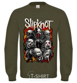 Sweatshirt Slipknot logo sand фото
