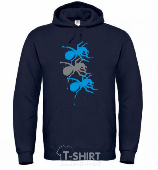 Men`s hoodie The prodigy ant navy-blue фото