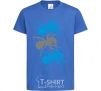 Детская футболка The prodigy ant Ярко-синий фото
