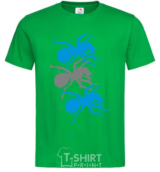 Мужская футболка The prodigy ant Зеленый фото
