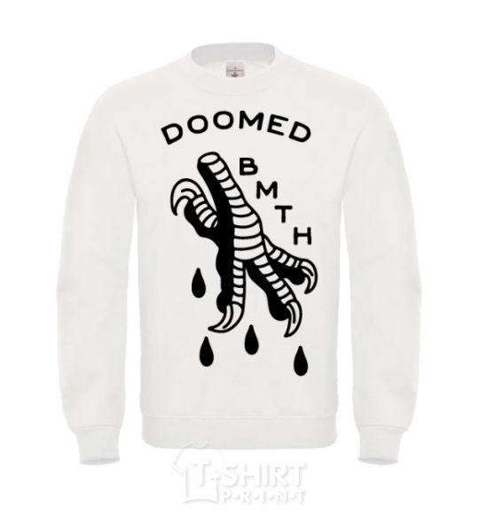 Sweatshirt Doomed Bring Me the Horizon White фото