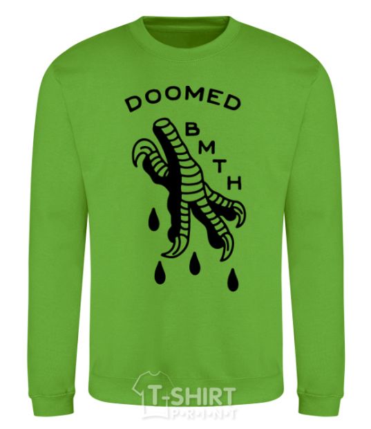 Sweatshirt Doomed Bring Me the Horizon orchid-green фото