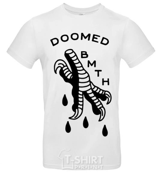Мужская футболка Doomed Bring Me the Horizon Белый фото