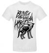 Men's T-Shirt Bring Me the Horizon Wolf bones White фото