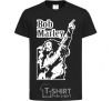 Детская футболка Bob Marley Черный фото