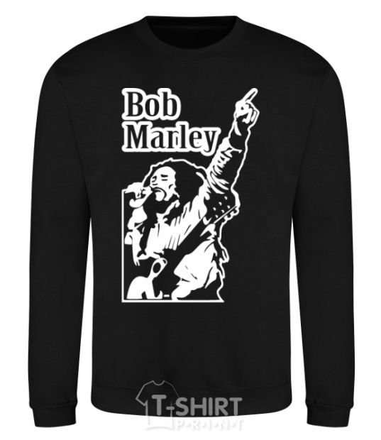 Свитшот Bob Marley Черный фото