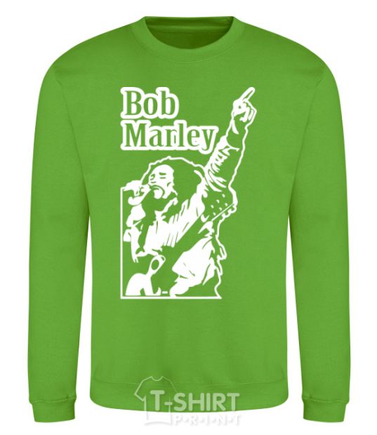 Sweatshirt Bob Marley orchid-green фото