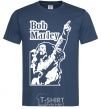 Men's T-Shirt Bob Marley navy-blue фото