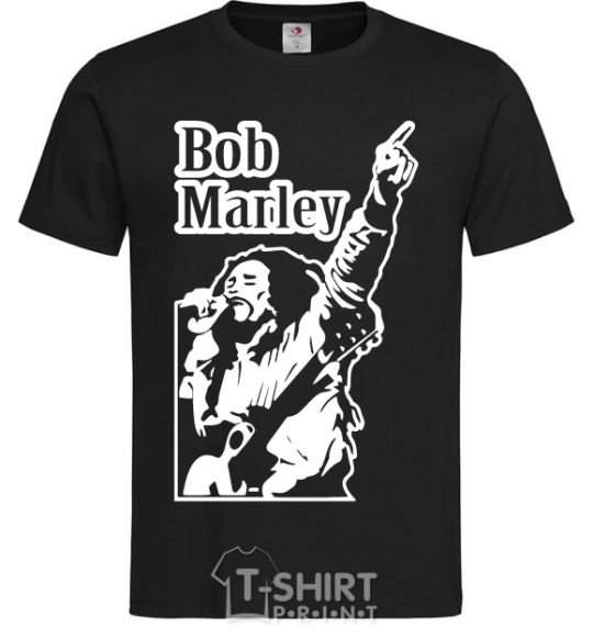 Men's T-Shirt Bob Marley black фото