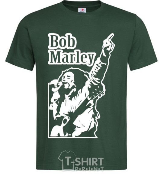 Men's T-Shirt Bob Marley bottle-green фото