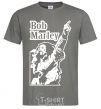 Men's T-Shirt Bob Marley dark-grey фото