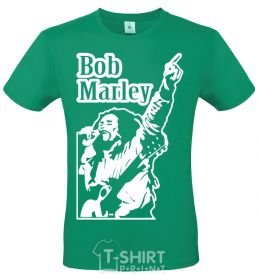 Men's T-Shirt Bob Marley kelly-green фото