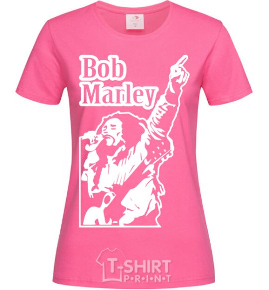 Women's T-shirt Bob Marley heliconia фото