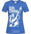 Women's T-shirt Bob Marley royal-blue фото