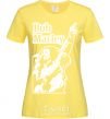 Women's T-shirt Bob Marley cornsilk фото