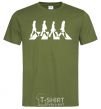 Men's T-Shirt The beatles Abbey millennial-khaki фото