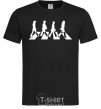 Men's T-Shirt The beatles Abbey black фото