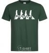 Men's T-Shirt The beatles Abbey bottle-green фото