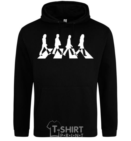 Men`s hoodie The beatles Abbey black фото