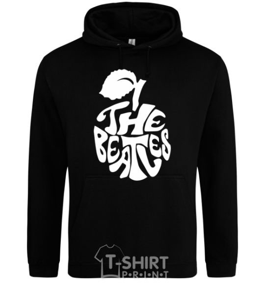 Men`s hoodie The beatles apple black фото