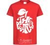 Kids T-shirt The beatles apple red фото