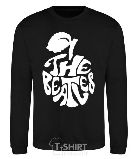 Sweatshirt The beatles apple black фото