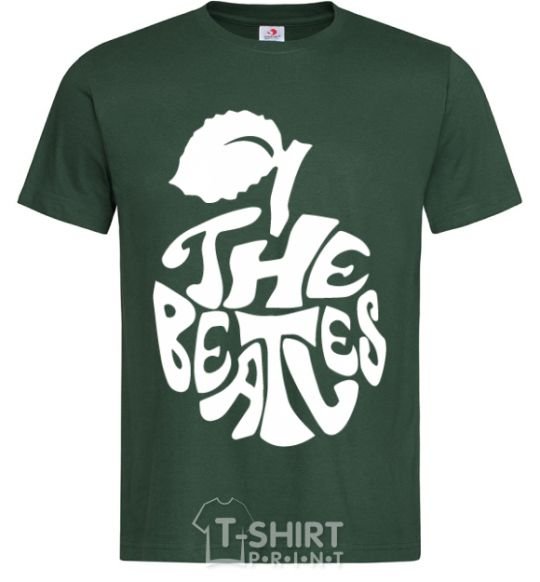 Men's T-Shirt The beatles apple bottle-green фото