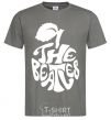 Men's T-Shirt The beatles apple dark-grey фото