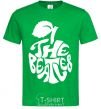 Men's T-Shirt The beatles apple kelly-green фото