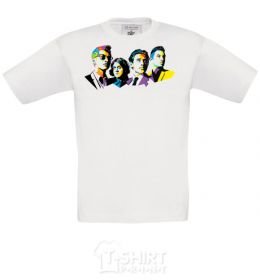Kids T-shirt Arctic monkeys color White фото
