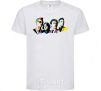 Kids T-shirt Arctic monkeys color White фото