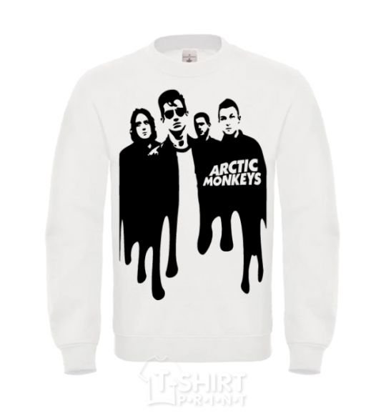 Sweatshirt Arctic monkeys figures White фото