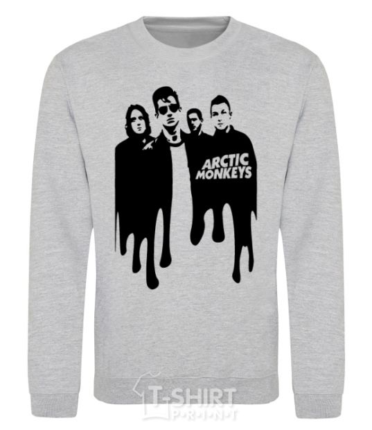 Sweatshirt Arctic monkeys figures sport-grey фото