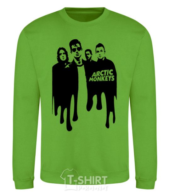 Sweatshirt Arctic monkeys figures orchid-green фото