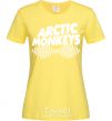 Women's T-shirt Arctic monkeys do i wanna know cornsilk фото