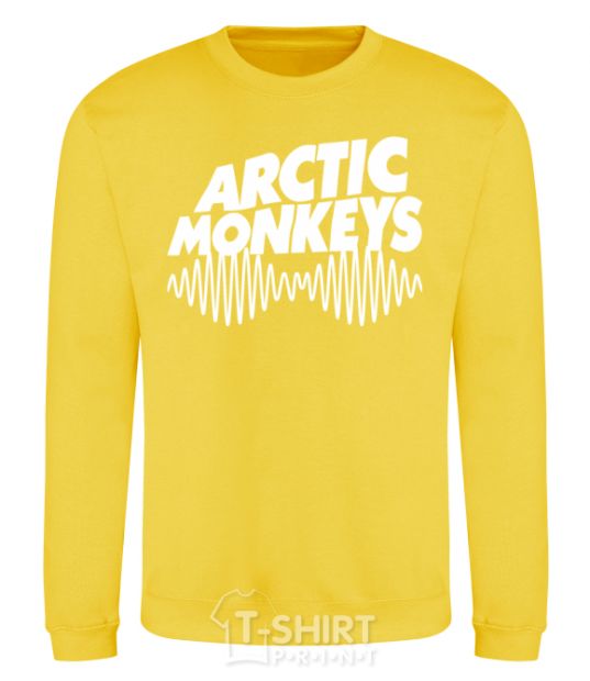 Sweatshirt Arctic monkeys do i wanna know yellow фото