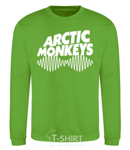 Sweatshirt Arctic monkeys do i wanna know orchid-green фото