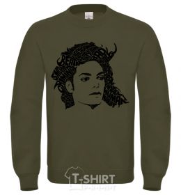 Sweatshirt Michael Jackson's face sand фото