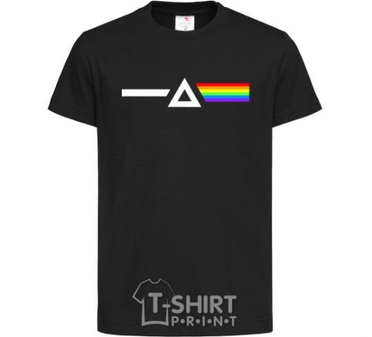 Kids T-shirt Minimal Pink Floyd black фото