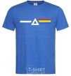 Men's T-Shirt Minimal Pink Floyd royal-blue фото