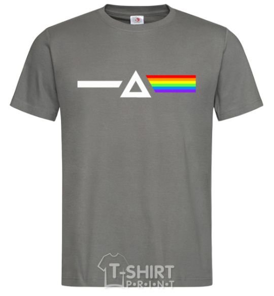 Men's T-Shirt Minimal Pink Floyd dark-grey фото