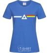 Women's T-shirt Minimal Pink Floyd royal-blue фото