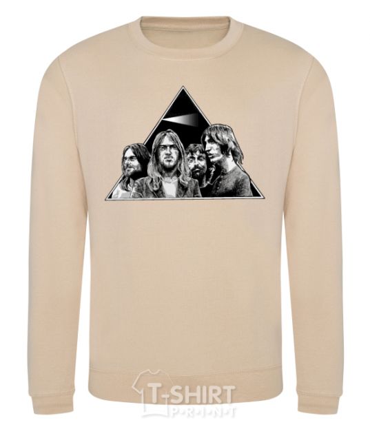 Sweatshirt Pink Floyd triangle sand фото