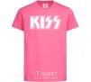 Kids T-shirt Kiss logo heliconia фото