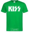 Men's T-Shirt Kiss logo kelly-green фото