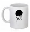 Ceramic mug Rihanna White фото