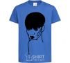 Kids T-shirt Rihanna royal-blue фото