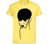 Kids T-shirt Rihanna cornsilk фото