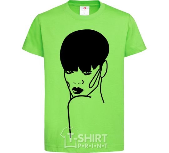 Kids T-shirt Rihanna orchid-green фото