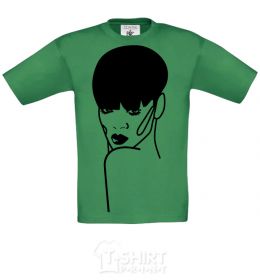 Kids T-shirt Rihanna orchid-green фото